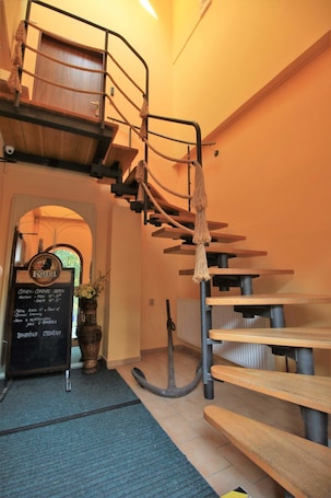 Staircase. Penzion U Admirála