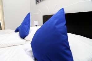Desk, iron/ironing board, free WiFi, bed sheets