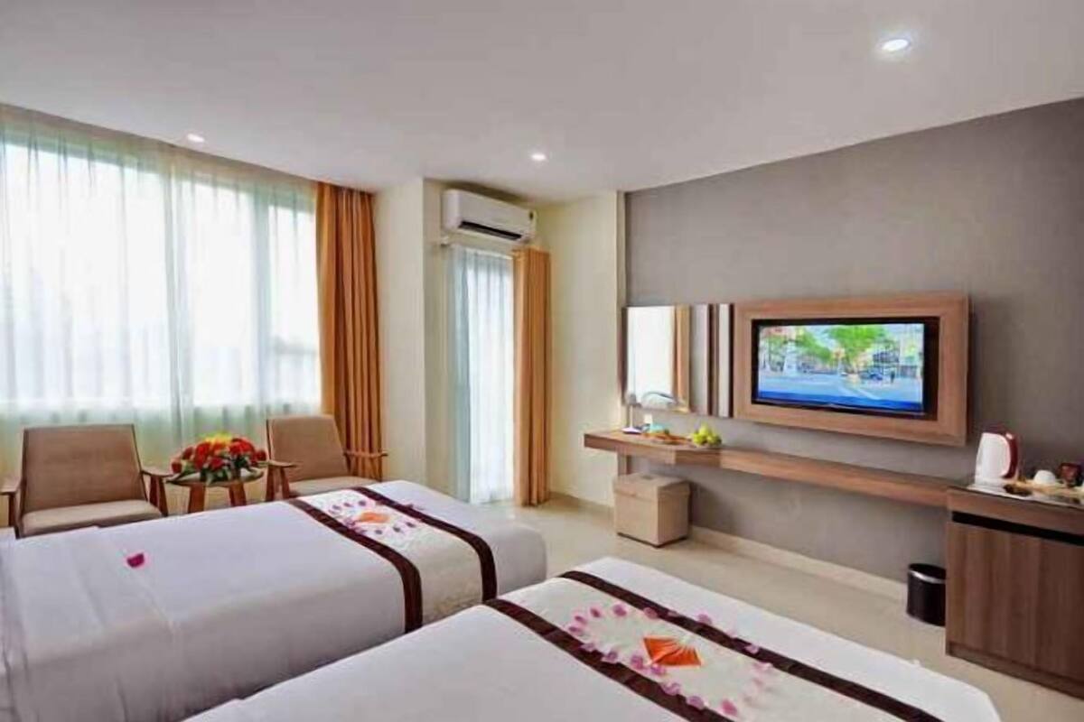 Minibar, caja de seguridad en la habitación, escritorio y wifi gratis 