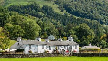 Majoituspaikan julkisivu