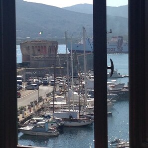 Double or Twin Room, Sea View, Beachfront | View from room - Le Stanze sul Mare (Portoferraio)