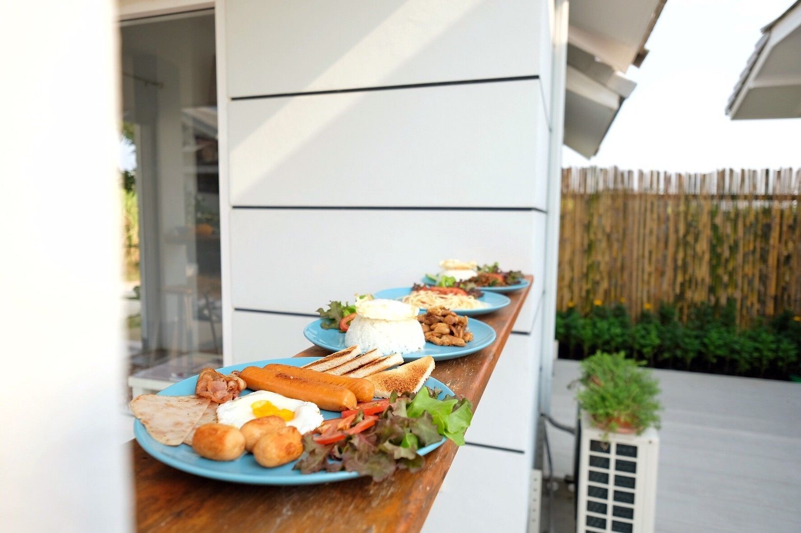 Ferdiglaget frokost er inkludert hver dag