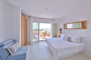 Double Room, Terrace | Minibar, in-room safe, iron/ironing board, free WiFi