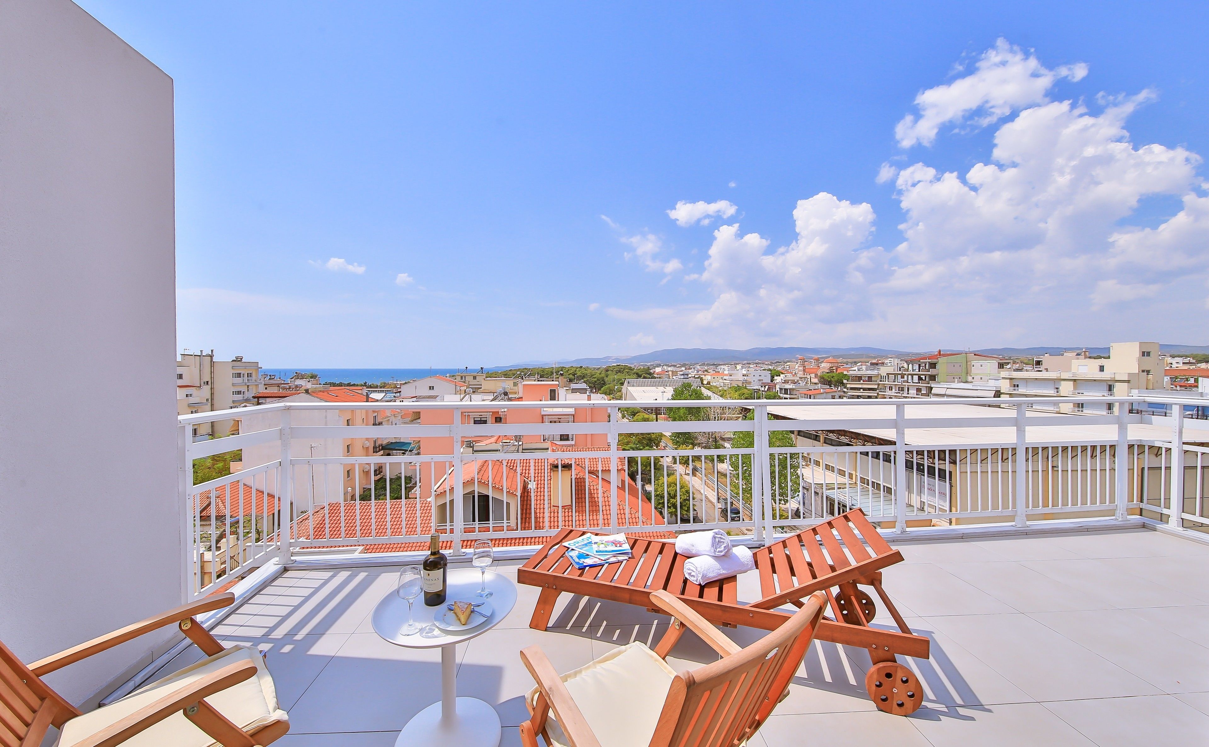 double room, terrace | view from room