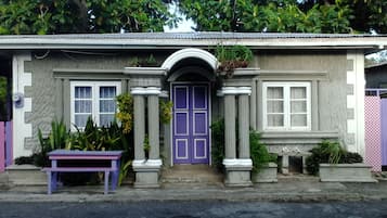 Façade de l’hébergement