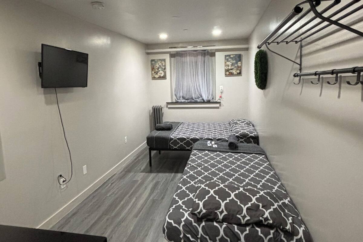 Departamento, baño compartido | Ropa de cama de alta calidad y wifi