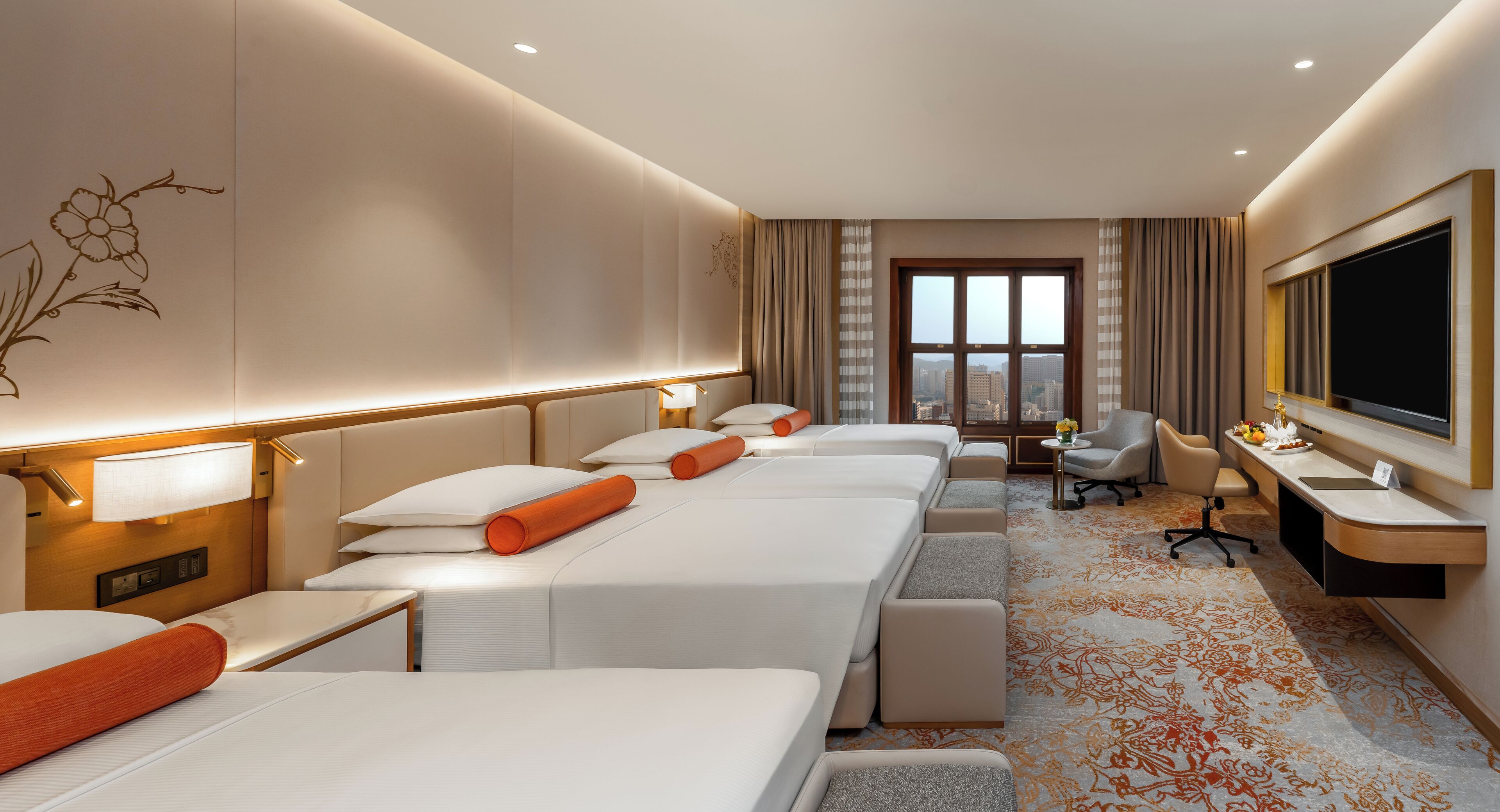 Biancheria da letto di alta qualità, minibar, una cassaforte in camera