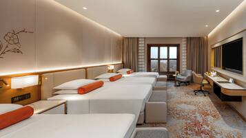 Biancheria da letto di alta qualità, minibar, una cassaforte in camera