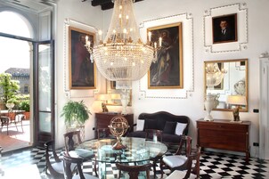 Lobby sitting area