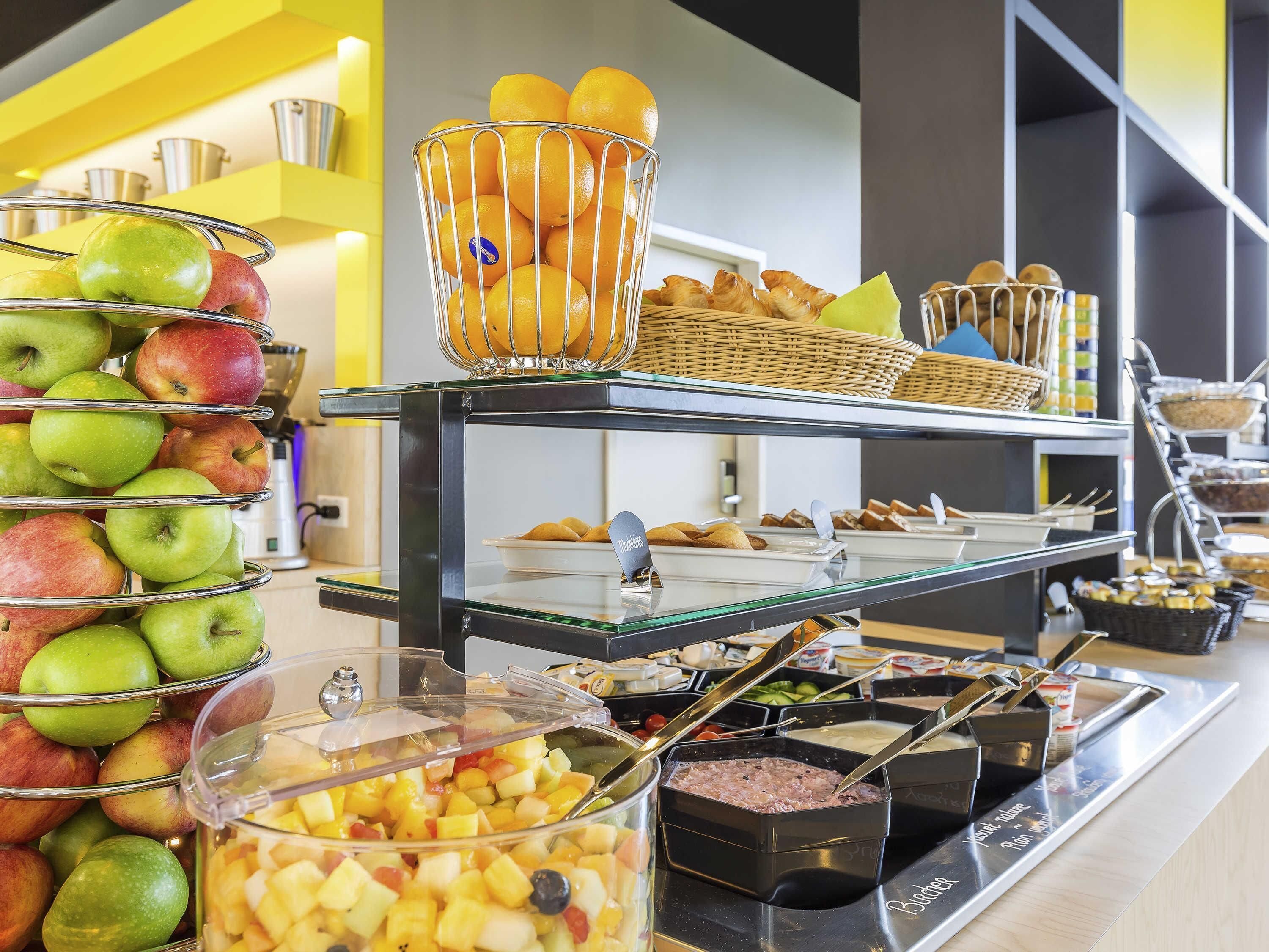 daily buffet breakfast (chf 19 per person)