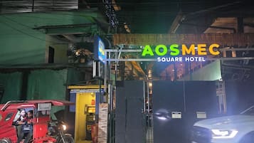 Majoituspaikan julkisivu