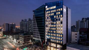 Front of property - evening/night