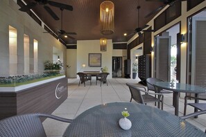 Lobby sitting area