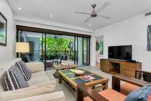 Apartment, 2 Schlafzimmer | Wohnbereich