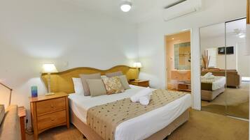 Studio, 1 kamar tidur | 1 kamar tidur, kedap suara, setrika/meja setrika, dan seprai linen