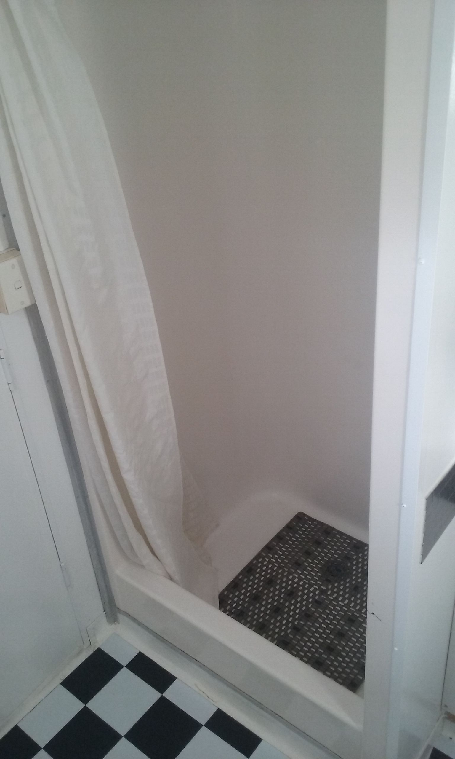 Dusj på badet