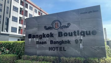 Fassade der Unterkunft