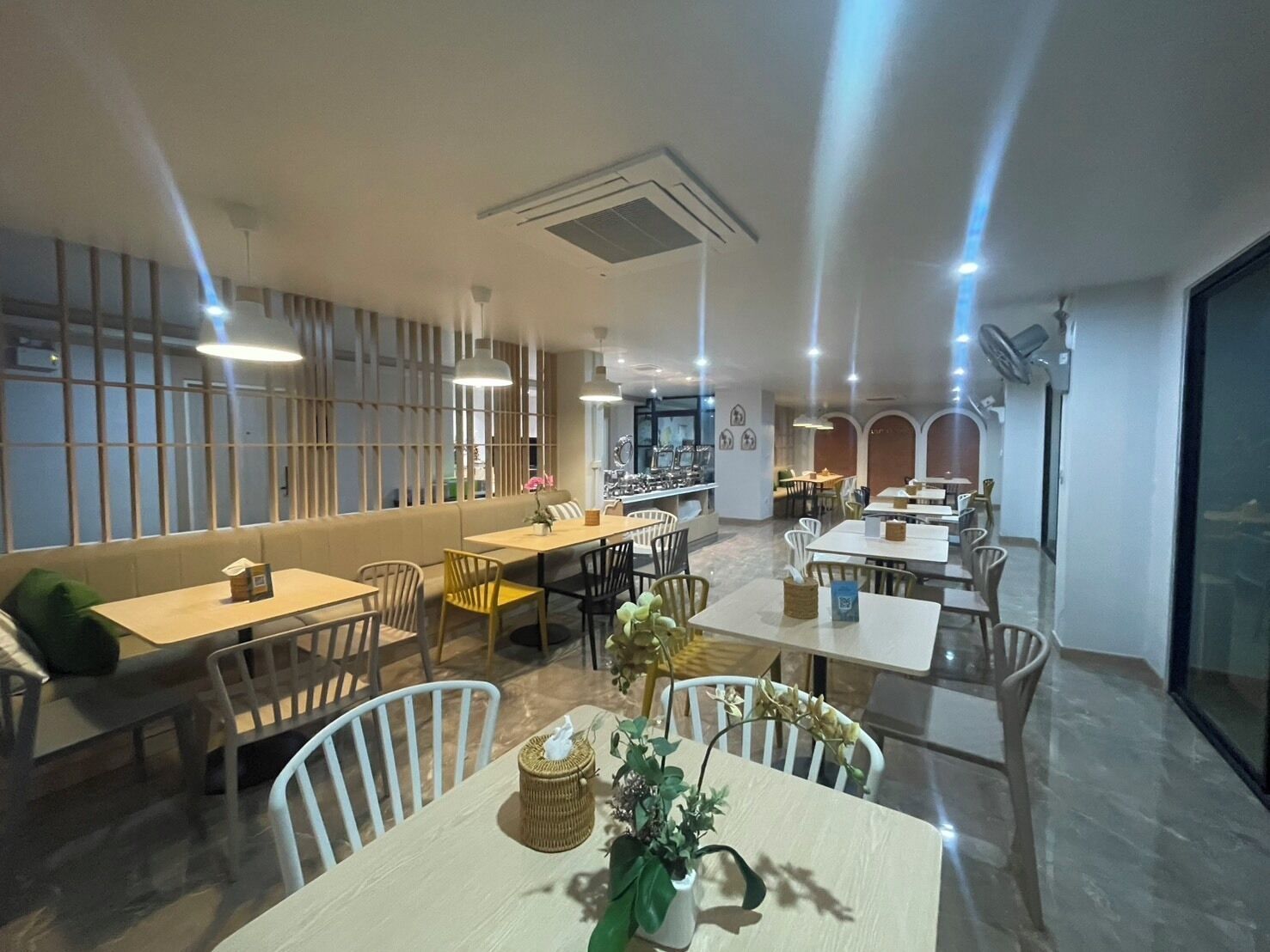 Morgenmad tilberedt efter bestilling hver dag (150 THB pr. person)