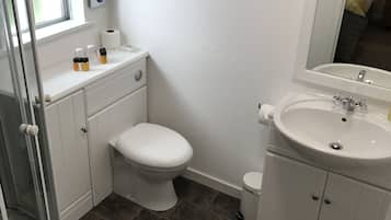 Habitación individual superior | Baño | Amenidades de baño gratuitas y toallas