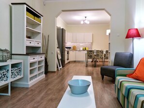 公寓, 2 间卧室, 阳台 | 起居区