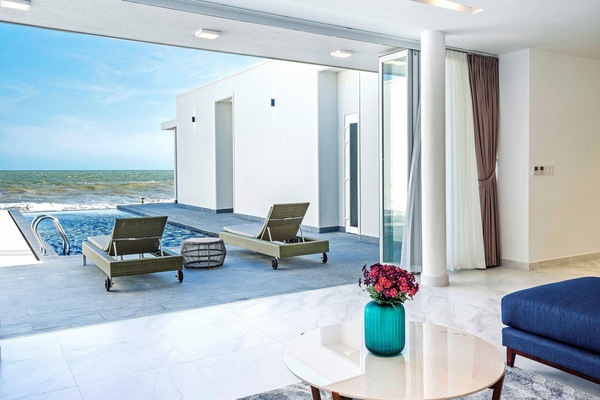 Villa, 4 Bedrooms, Beachfront | View from room