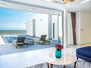 Villa, 4 Bedrooms, Beachfront | View from room