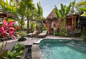Villa - privat pool (Family Wooden) | Haveudsigt