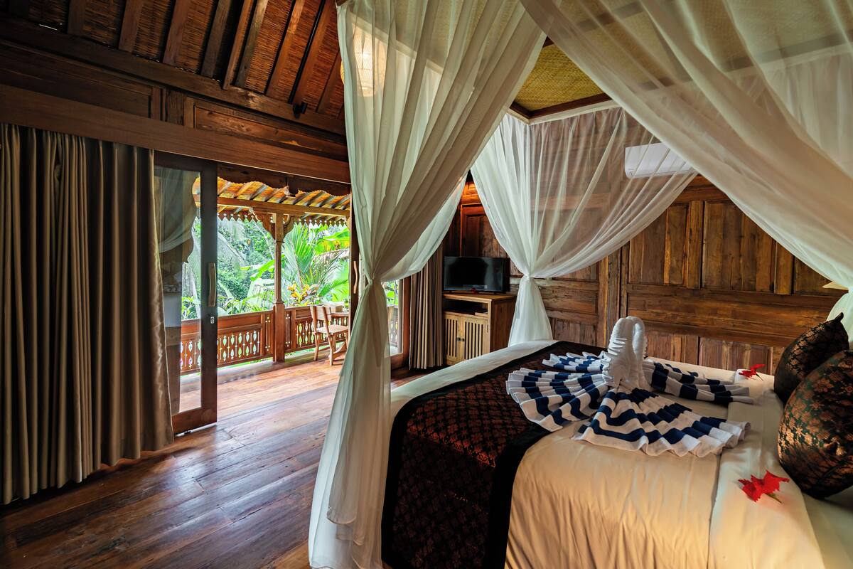 Jungle Private Pool Villa | 1 ห้องนอน, เครื่องนอนระดับพรีเมียม, มินิบาร์, ตู้นิรภัยในห้องพัก