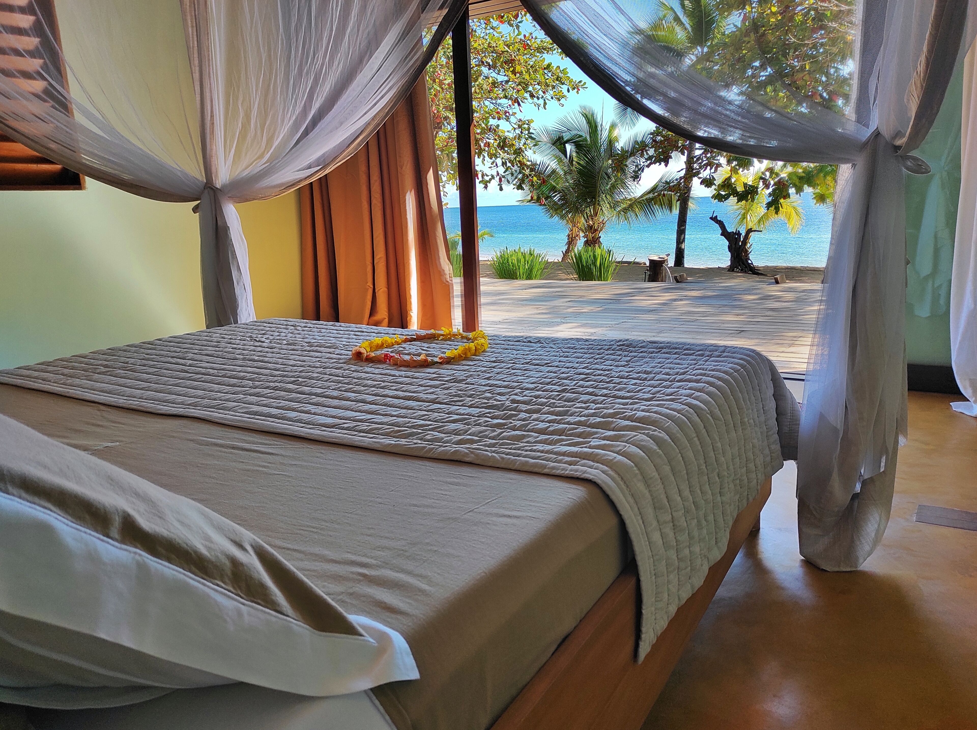 Deluxe Villa | Egyptian cotton sheets, premium bedding, pillow-top beds, minibar