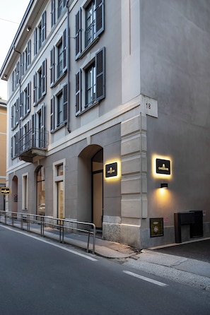 Front of property – evening/night