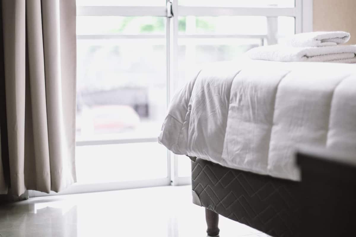 Premium bedding, down comforters, in-room safe, blackout drapes