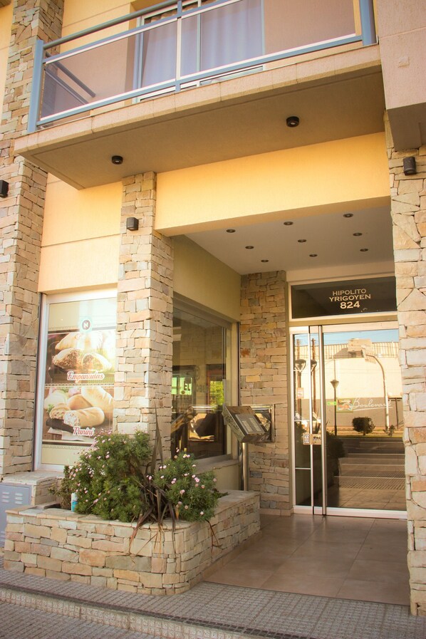 Entrada de la propiedad