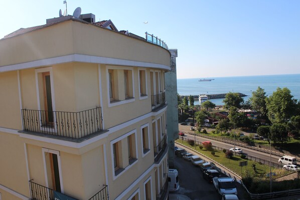 Fassade der Unterkunft