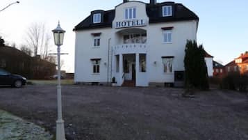 Overnatningsstedets facade