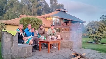Aire de pique-nique/barbecue
