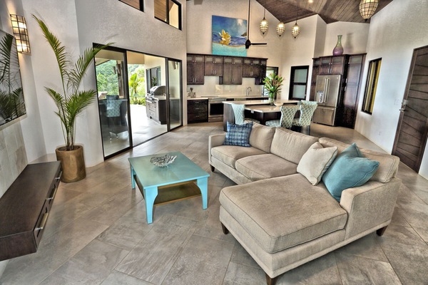 Villa, 2 Bedrooms, Private Pool, Ocean View | Private kitchenette | Coffee/tea maker, full-size fridge, microwave, stovetop