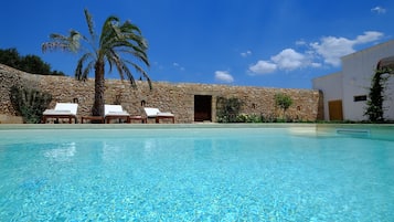 Udendørs pool, liggestole