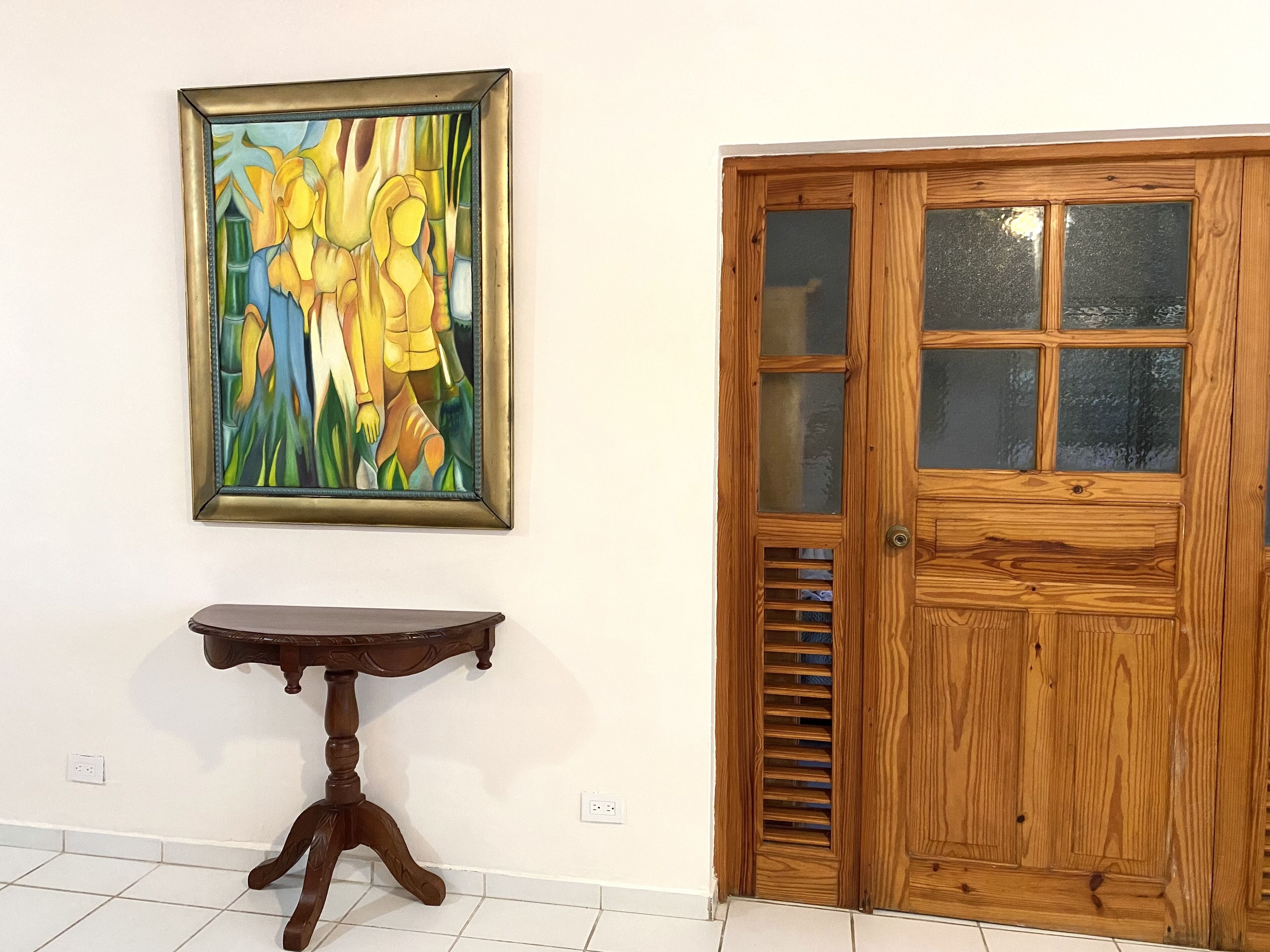 2 bedroom apartment #16 | living area | 65-inch flat-screen tv with cable channels, tv