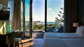 1 habitación, ropa de cama hipoalergénica y minibar