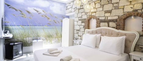 經濟客房 | 高級寢具、迷你吧、客房內保險箱、隔音