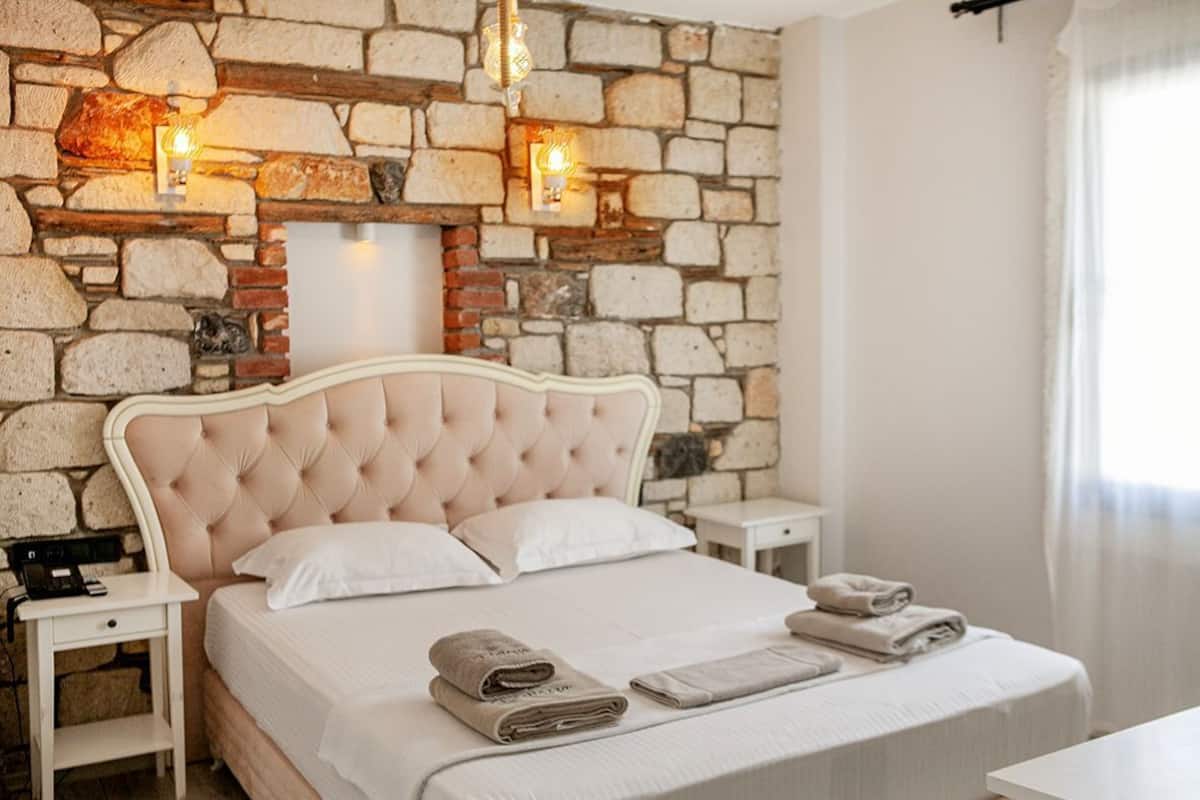 Ropa de cama de alta calidad y minibar