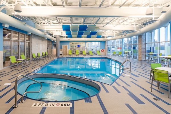 Indoor pool, open 5:30 AM to 11 PM, sun loungers