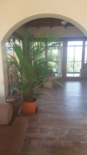 House, 5 Bedrooms, Ocean View | Living area | Flat-screen TV - Casa Norm (Quesada)