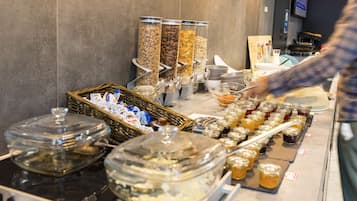 Daily buffet breakfast (EUR 13.90 per person)