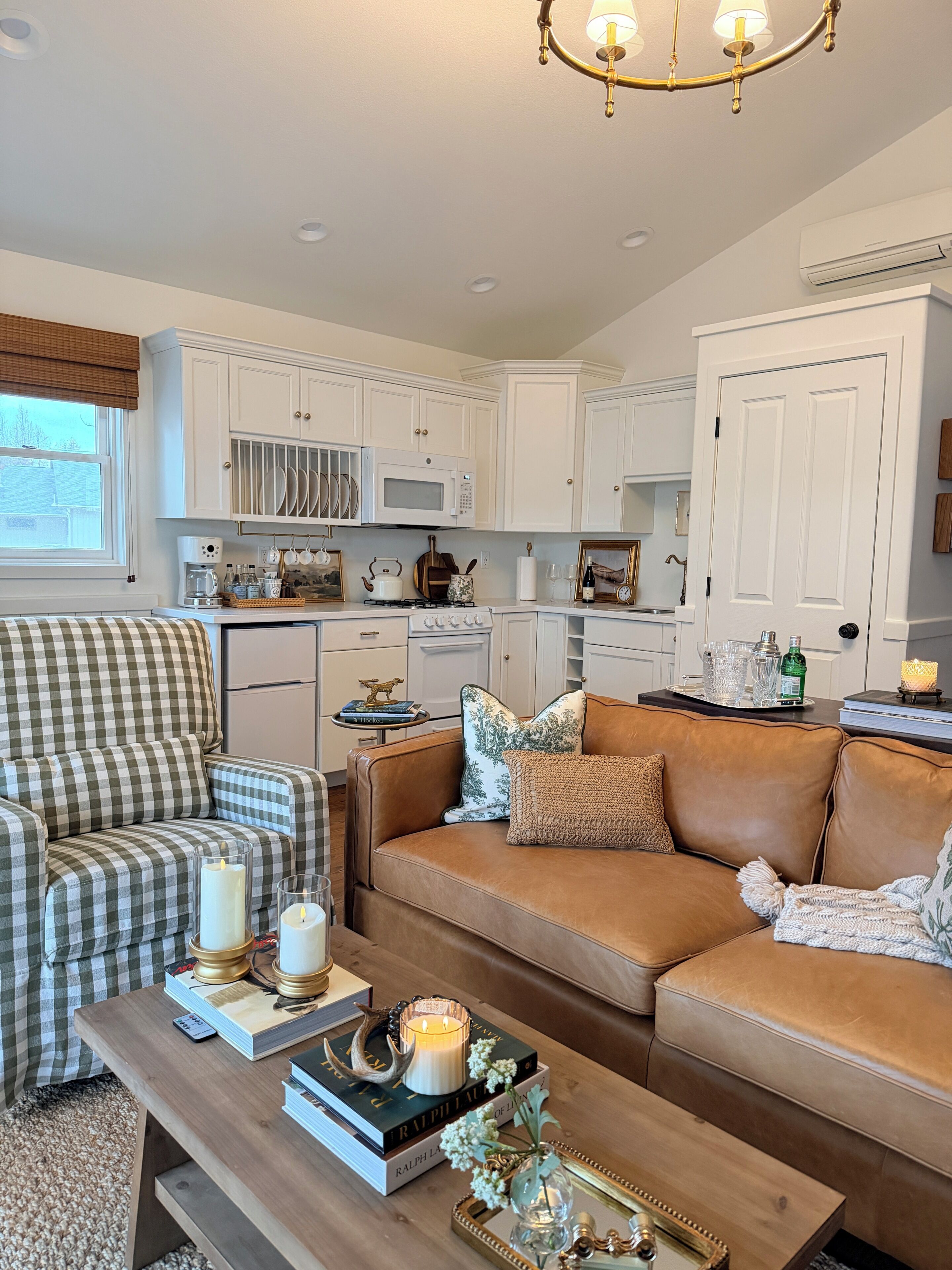 Ralphs Room Cottage | Living area | Flat-screen TV, fireplace