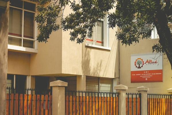 Fassade der Unterkunft