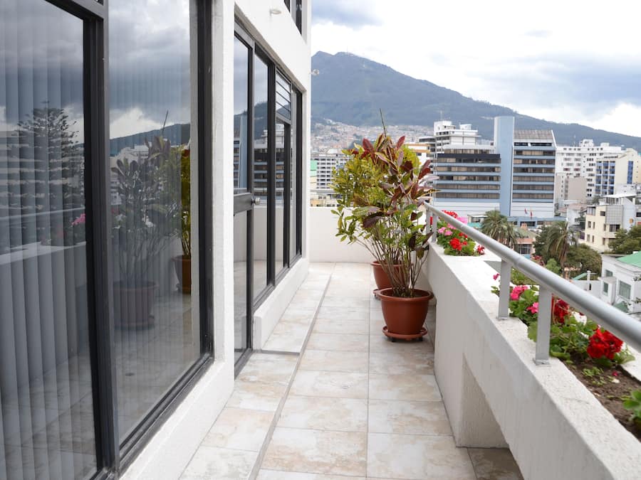 Exclusieve penthouse, 4 slaapkamers, toegankelijk voor mindervaliden, uitzicht op de stad | Terras