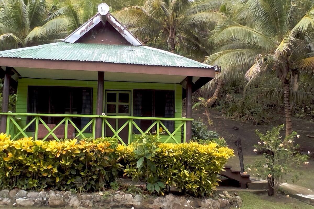 基本單棟小屋, 露台, 海景