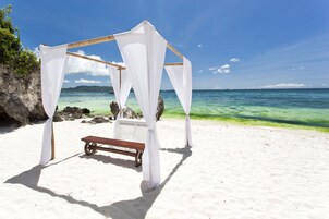 Área externa para casamento