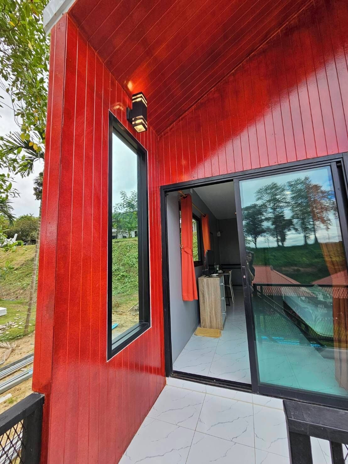 Balcony River View  | ผ้าม่านกันแสง, Wi-Fi ฟรี